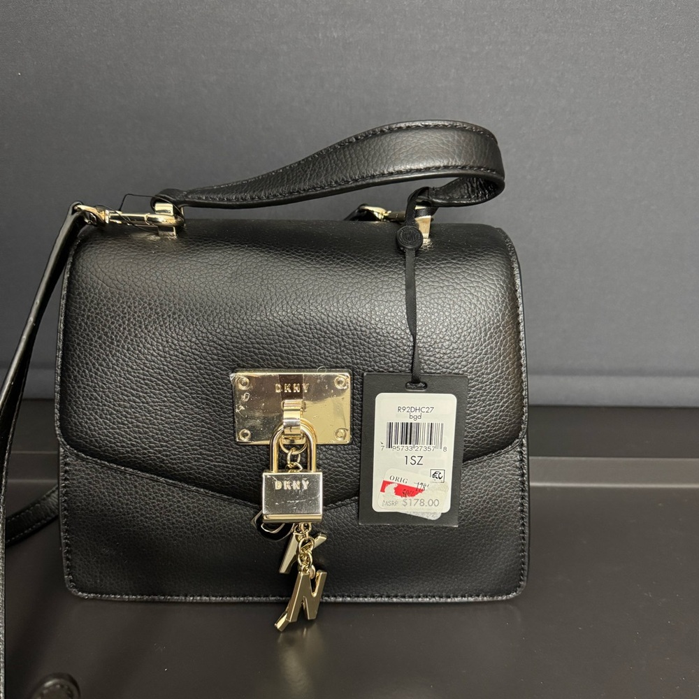 DKNY Black mini purse
